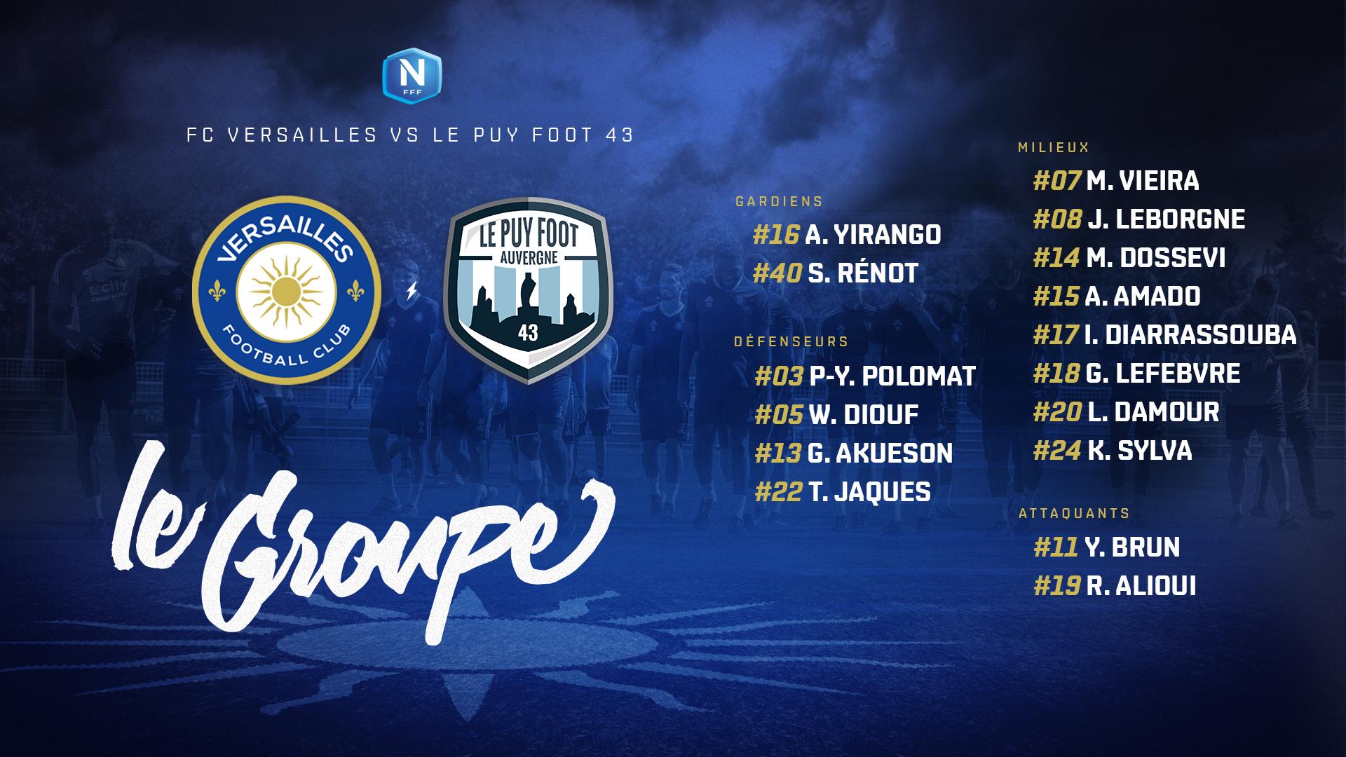 Groupe FC Versailles , National FFF