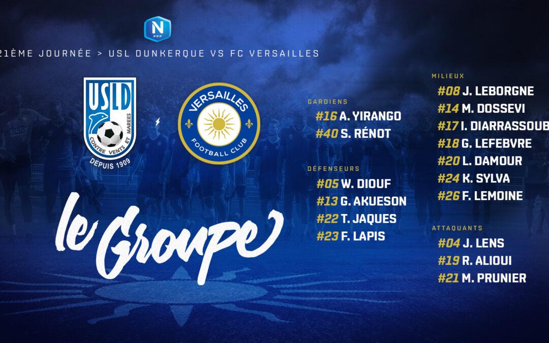 J21 – Le groupe retenu