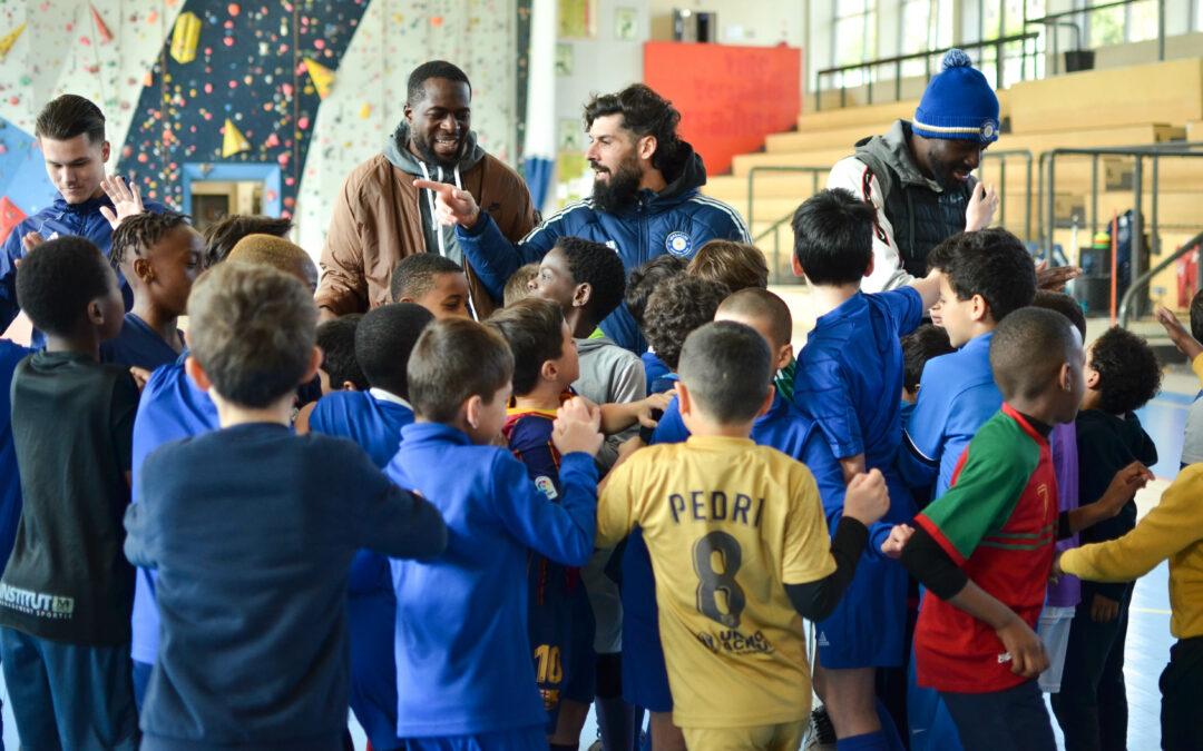 Stage Futsal- Visite surprise des joueurs de National