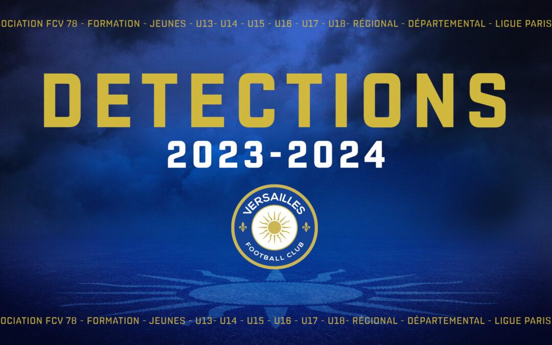 Détections U17 Nationaux – 2023/2024