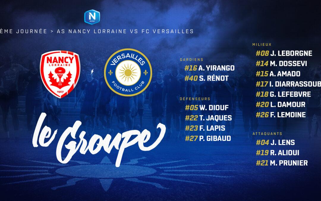 J23 – Le groupe retenu