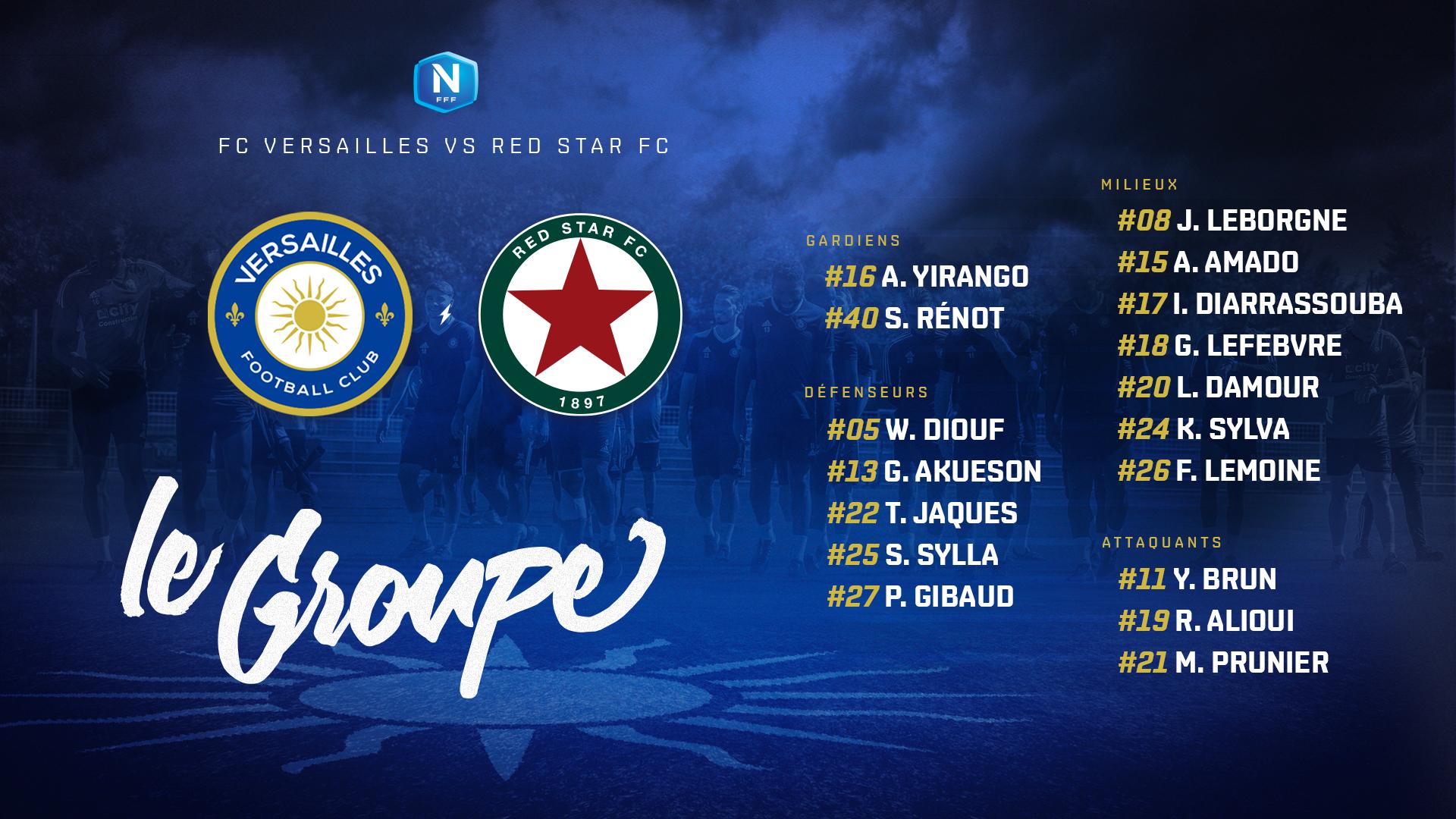 Groupe FC VERSAILLES RED STAR FC