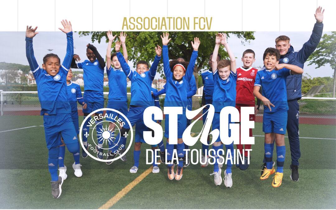 Inscription : Stage de la Toussaint 2023