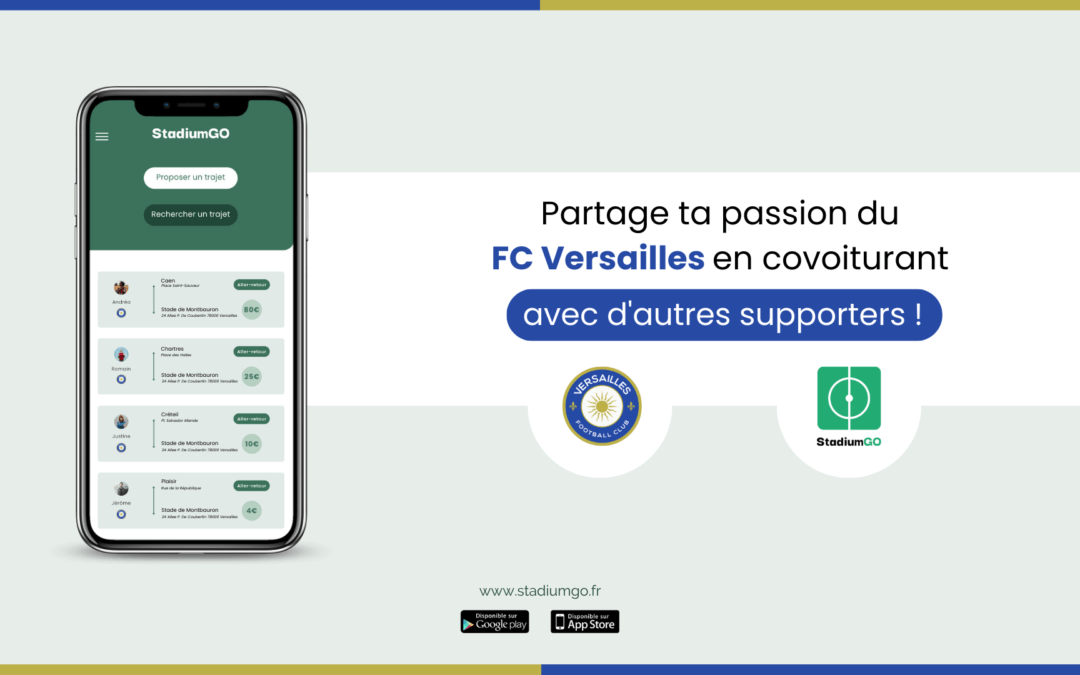 FC Versailles s’associe avec StadiumGO !