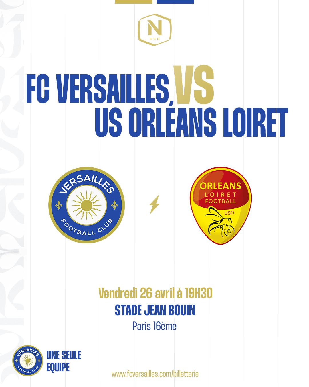 FC Versailles vs Orléans