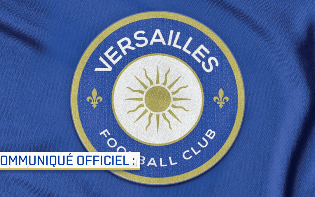 Communiqué du FC Versailles