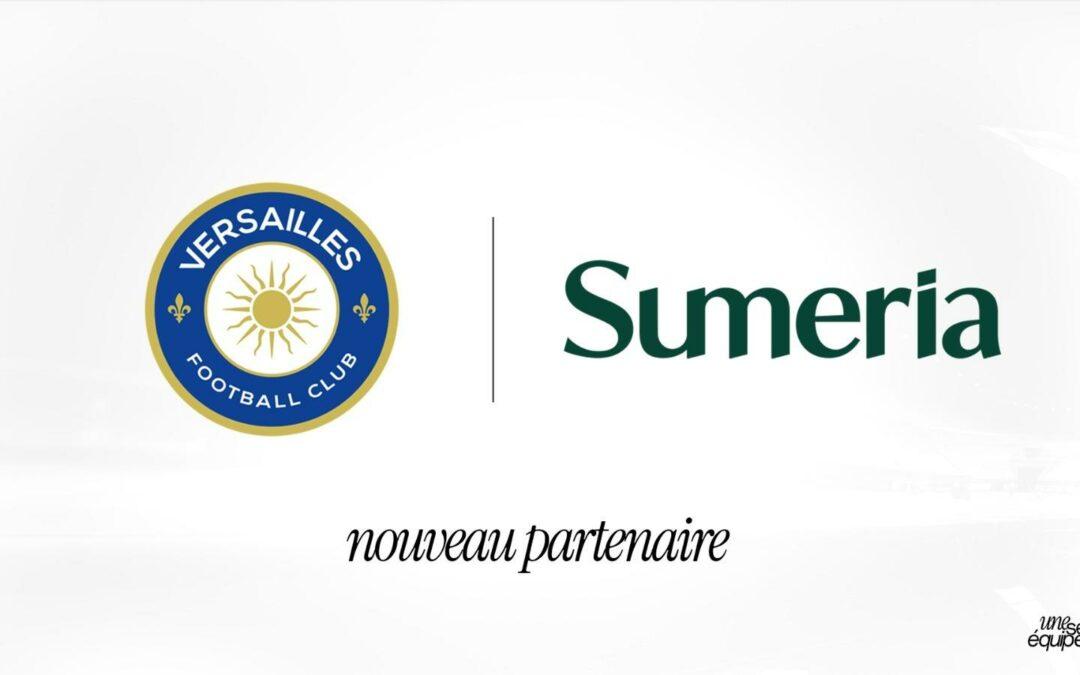 Le FC Versailles s’associe à Lydia/Sumeria