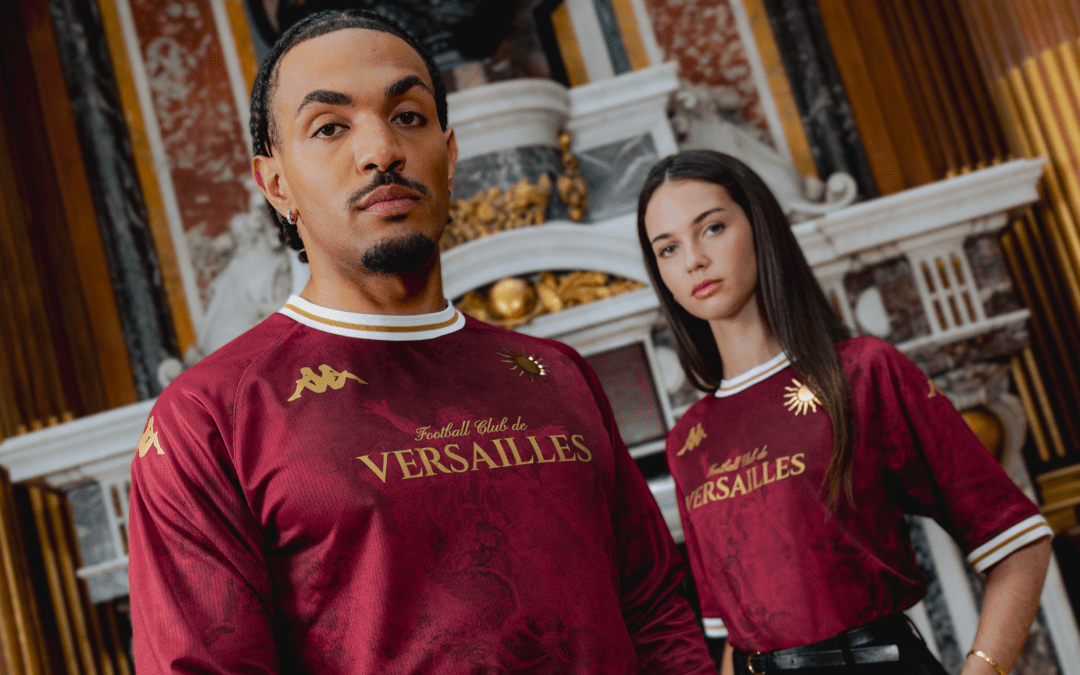 FC Versailles x Kappa 2026-27 : La Cour du Roi rencontre mode et football.